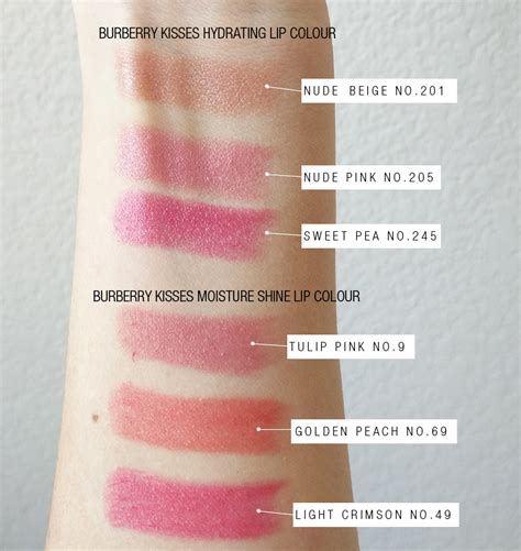 burberry velvet liquid lipstick swatches|Burberry kisses hydrating lip colour.